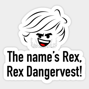 Rex Dangervest Sticker